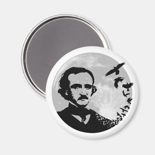 Nevermore Magnet (Vorderseite/Rückseite)