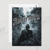Nevermore Postkarte (Vorne/Hinten)