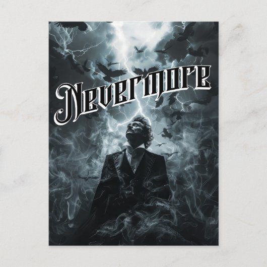 Nevermore Postkarte (Vorderseite)