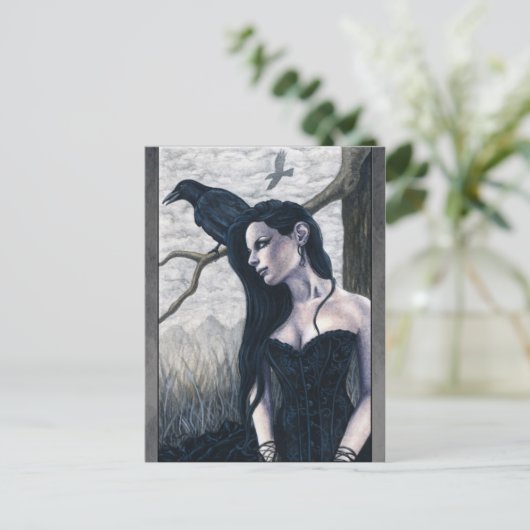 Nevermore Postkarte (Stehend Vorderseite)