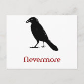 Nevermore Postkarte (Vorderseite)