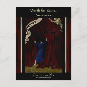 Nevermore. Postkarte
