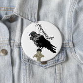 Nevermore Raven Button (Beispiel)