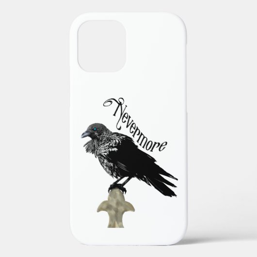 Nevermore Raven Case-Mate iPhone Hülle (Rückseite)