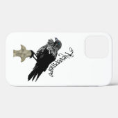 Nevermore Raven Case-Mate iPhone Hülle (Rückseite (Horizontal))