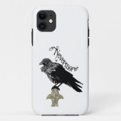 Nevermore Raven Case-Mate iPhone Hülle (Rückseite)