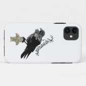 Nevermore Raven Case-Mate iPhone Hülle (Rückseite (Horizontal))