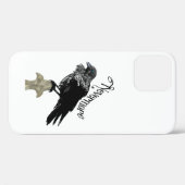 Nevermore Raven Case-Mate iPhone Hülle (Rückseite (Horizontal))