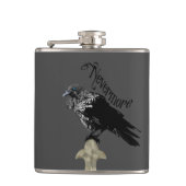 Nevermore Raven Flachmann (Vorderseite)