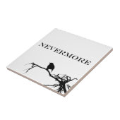 Nevermore Raven Gedicht Edgar Allan Pose Zitat Fliese (Seite)