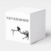 Nevermore Raven Gedicht Edgar Allan Pose Zitat Geschenkschachtel (Vorderseite)