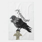 Nevermore Raven Geschirrtuch (Vertikal)