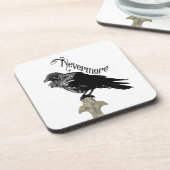 Nevermore Raven Getränkeuntersetzer (Linke Seite)