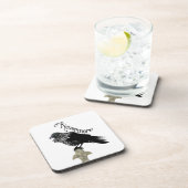 Nevermore Raven Getränkeuntersetzer (Rechte Seite)