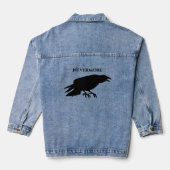 Nevermore Raven Jeansjacke (Rückseite)