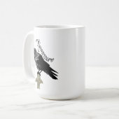 Nevermore Raven Kaffeetasse (Vorderseite Links)