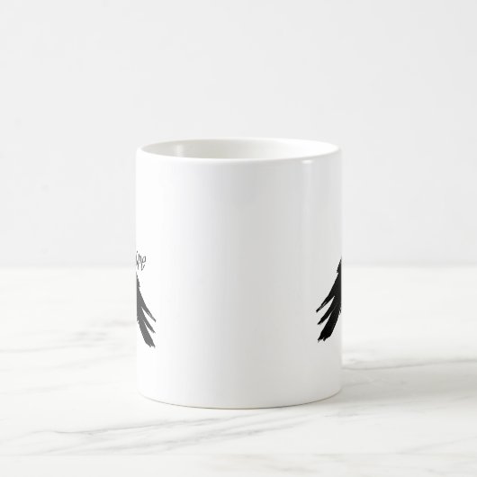 Nevermore Raven Kaffeetasse (Mittel)