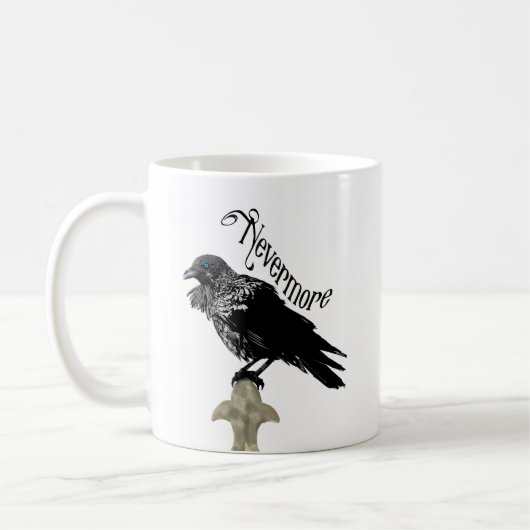 Nevermore Raven Kaffeetasse (Links)