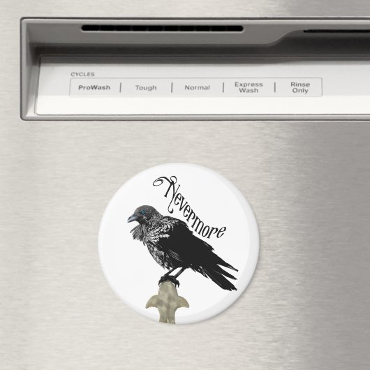 Nevermore Raven Magnet (In Situ (Geschirrspüler))