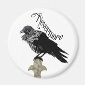Nevermore Raven Magnet (Vorne)