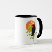 Nevermore - Raven & Moon von Poe Tasse (VorderseiteRechts)