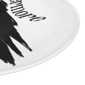 Nevermore Raven Schneidebrett (Ecke)