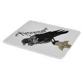 Nevermore Raven Schneidebrett (Ecke)