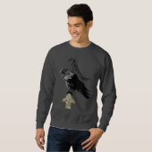 Nevermore Raven Sweatshirt (Vorne ganz)