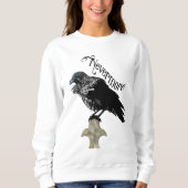 Nevermore Raven Sweatshirt (Vorderseite)