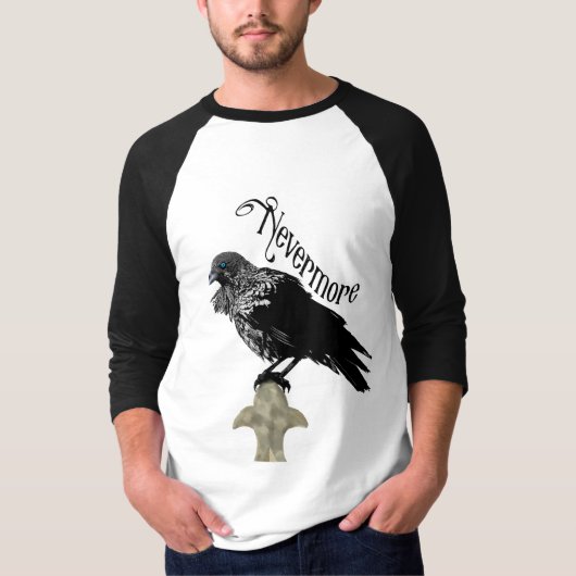 Nevermore Raven T-Shirt (Vorderseite)
