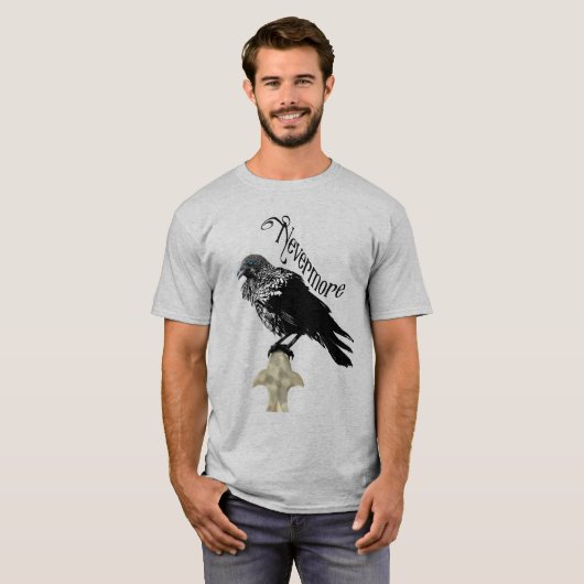 Nevermore Raven T-Shirt (Vorne ganz)