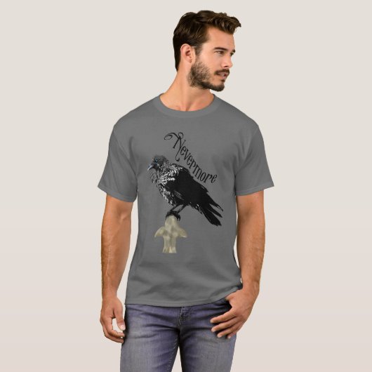 Nevermore Raven T-Shirt (Vorne ganz)
