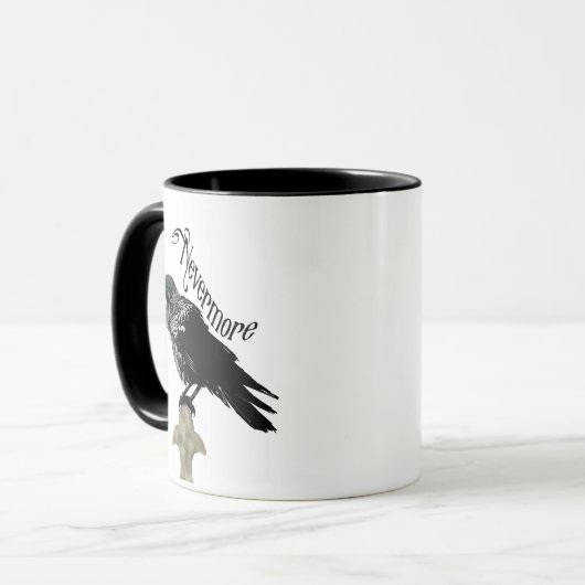 Nevermore Raven Tasse (Vorderseite Links)