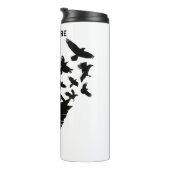 Nevermore, Raven Thermosbecher (Nach rechts gedreht)