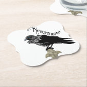 Nevermore Raven Untersetzer (angewinkelt)