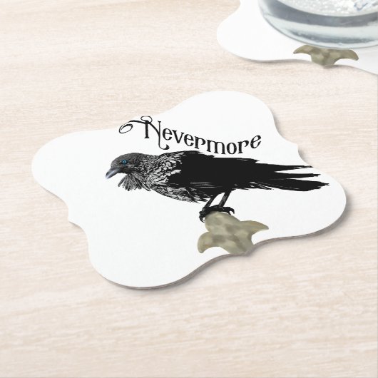 Nevermore Raven Untersetzer (angewinkelt)
