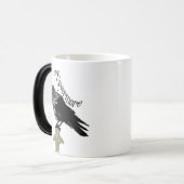 Nevermore Raven Verwandlungstasse (Vorderseite Links)