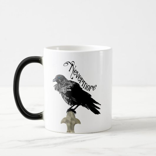 Nevermore Raven Verwandlungstasse (Links)