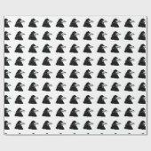 Nevermore Raven von Edgar Allan Poe Geschenkpapier (Flach)