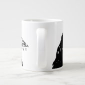 Nevermore Raven von Edgar Allan Poe Jumbo-Tasse (Rückseite)