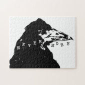 Nevermore Raven von Edgar Allan Poe Puzzle (Horizontal)