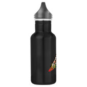 Nevermore Sugar Skull Raven Edelstahlflasche (Links)