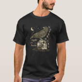 Nevermore The Raven Edgar Allan Poe Dark Academia T-Shirt (Vorderseite)