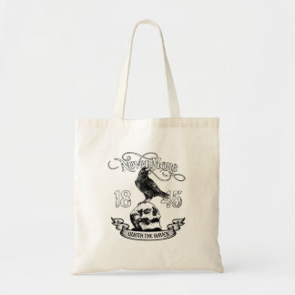 Nevermore Zitat der Raven Edgar Allan Poe Tragetasche