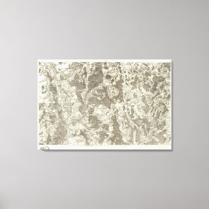 Nevers Leinwanddruck