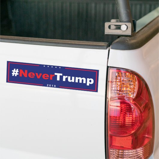#NeverTrump Antitrumpf-Autoaufkleber 2018 Autoaufkleber (Auf Lkw)