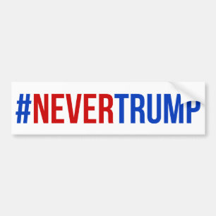 #nevertrump autoaufkleber