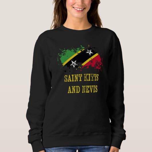 Nevian enthusiasts for Saint Kitts and Nevis   Sweatshirt (Vorderseite)