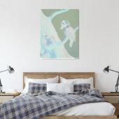 Neville HP Cayley - Laughing Kookaburra Leinwanddruck (Insitu (Schlafzimmer))