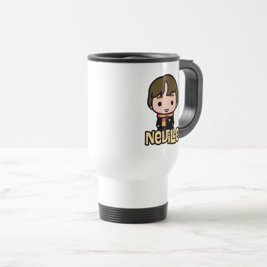 Neville Longbottom Cartoon Art Reisebecher (VorderseiteRechts)